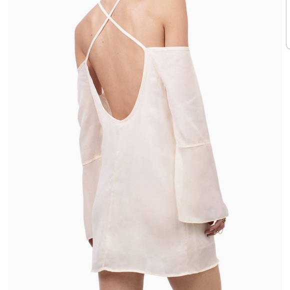 Tobi Take Me Back Cream Mini Dress - Picture 2 of 4